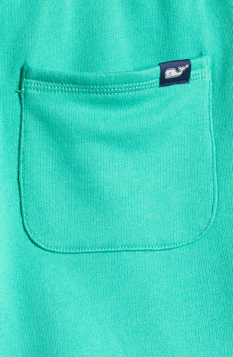 vineyard vines Kids' Sunwashed Cotton Blend Fleece Drawstring Shorts, Alternate, color, 