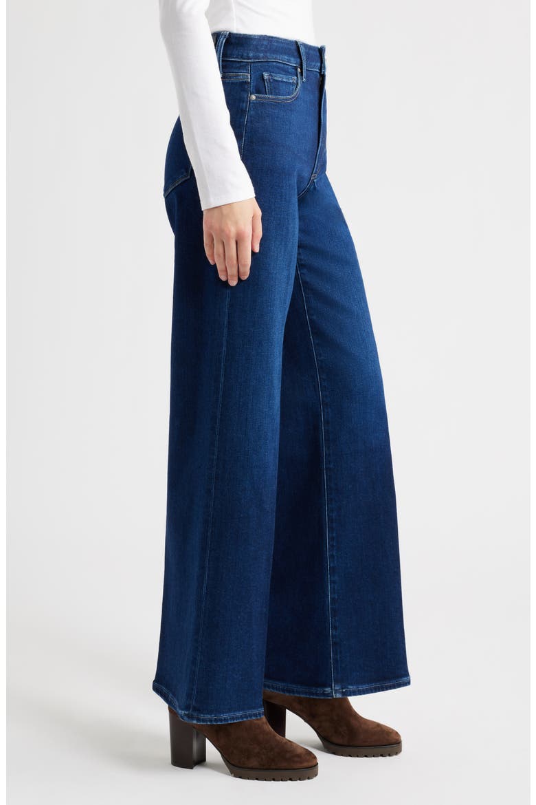 Anessa High Waist Wide Leg Jeans, Alternate, color, JESMYN