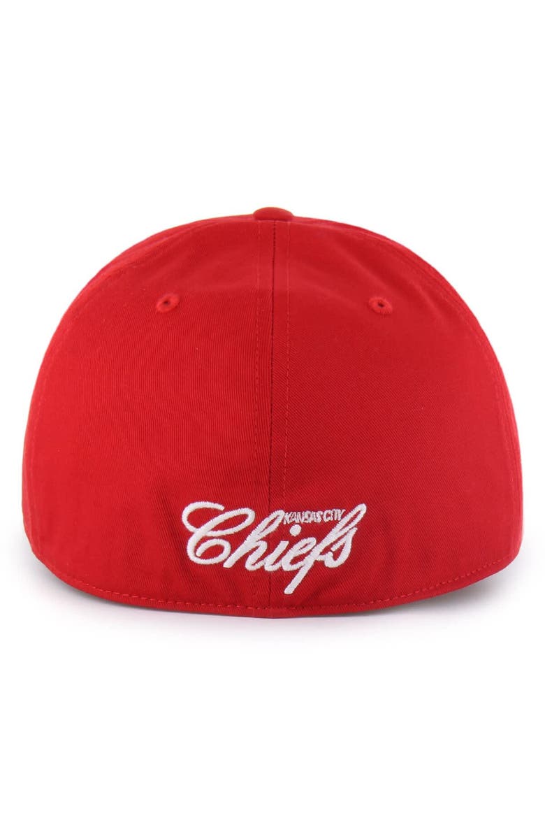 Men's '47  Red Kansas City Chiefs Foundational Franchise Fitted Hat, Alternate, color, Red
