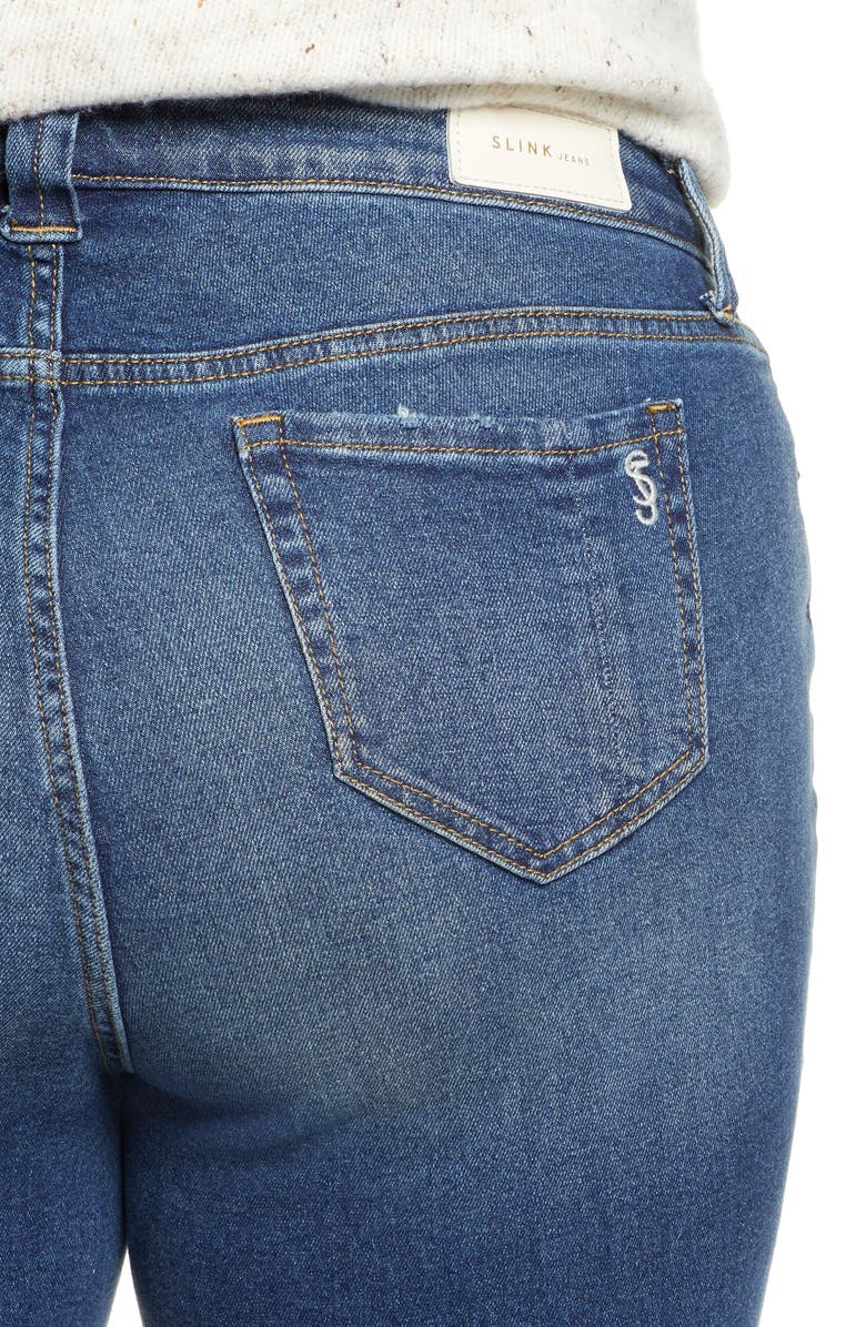 SLINK Jeans High Waist Boyfriend Jeans, Alternate, color,