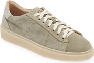 Eleventy Suede Low Top Sneaker