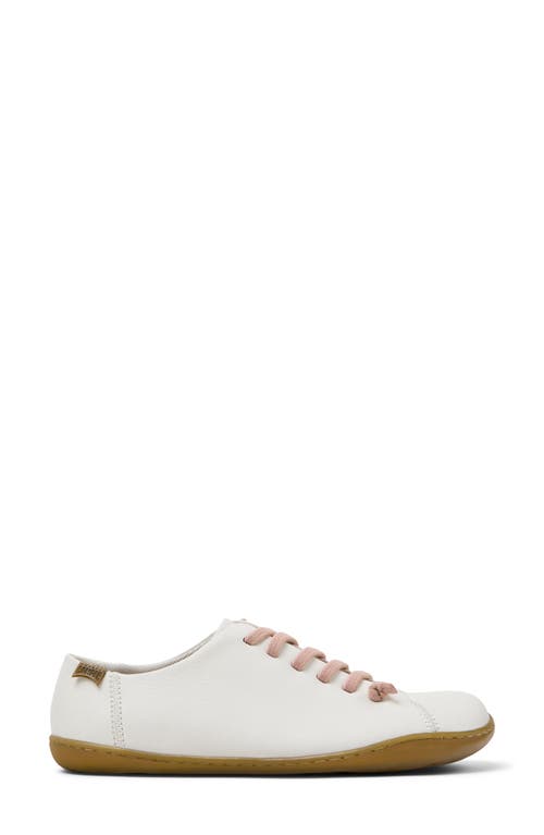 Camper Peu Cami Leather Sneakers In White Natural