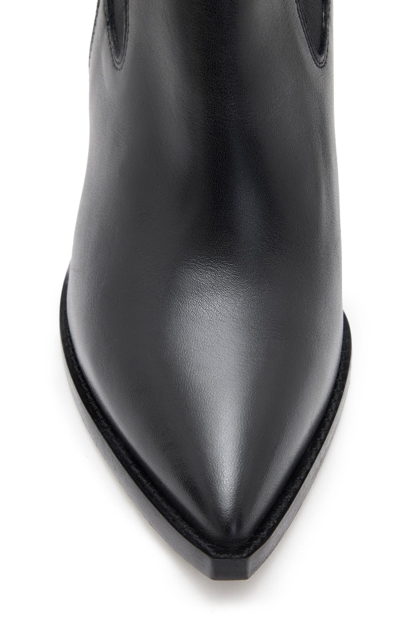 AllSaints Ria Block Heel Bootie, Alternate, color, 