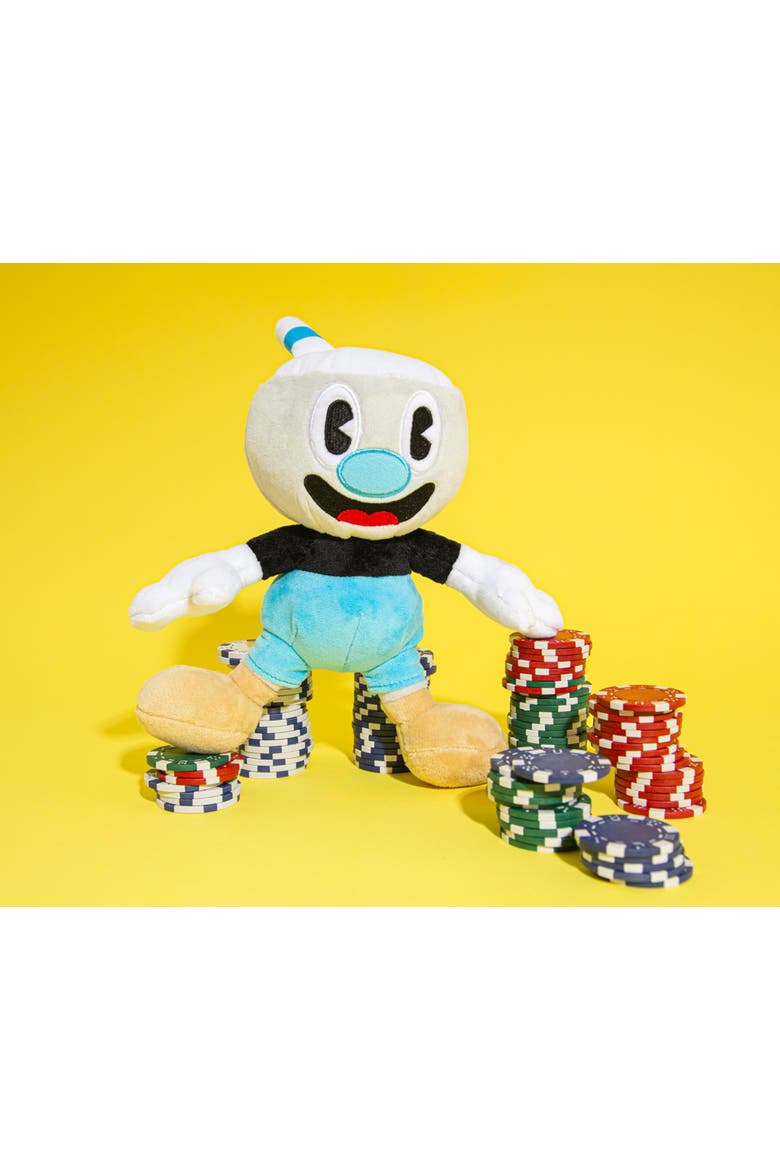 Cuphead 8-Inch Collector Plush Toy | Mugman, Alternate, color, Blue