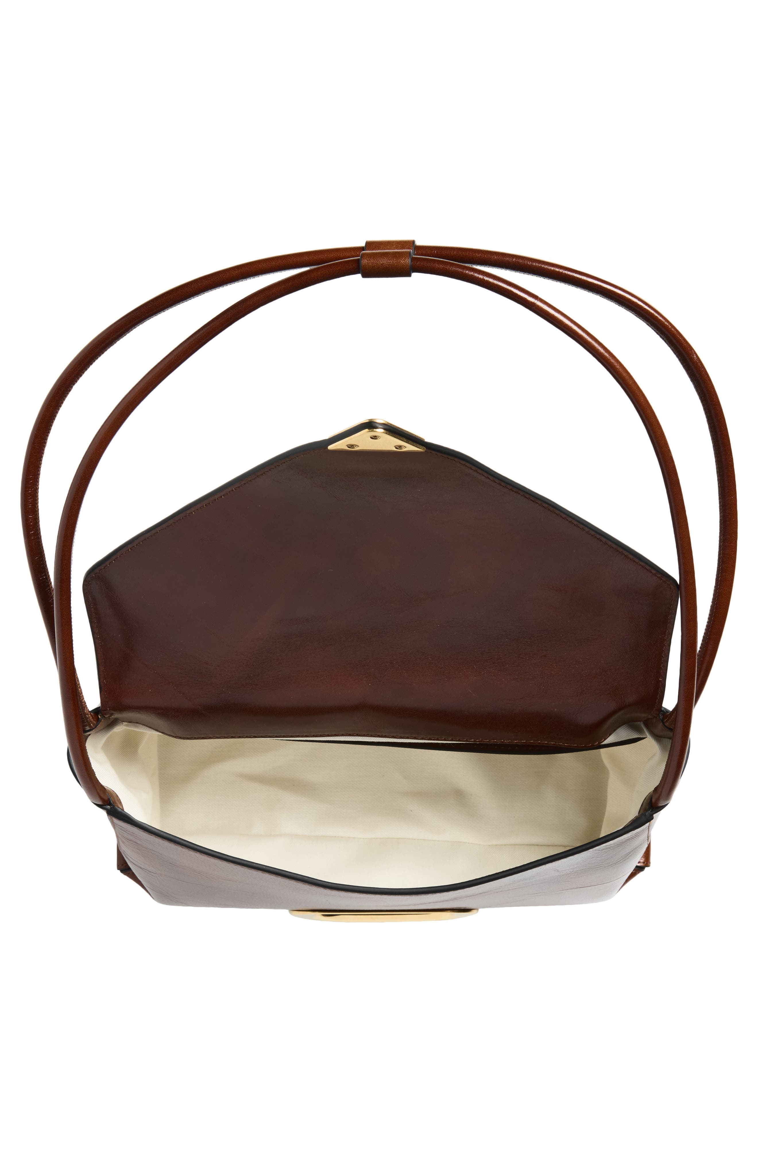 Wandler Veneto Leather Shoulder Bag, Alternate, color, Palissander Glaze 1775