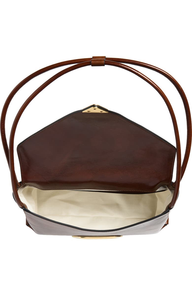 Wandler Veneto Leather Shoulder Bag, Alternate, color, Palissander Glaze 1775