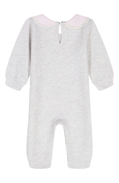Tommy Hilfiger Fleece Coverall In Gray