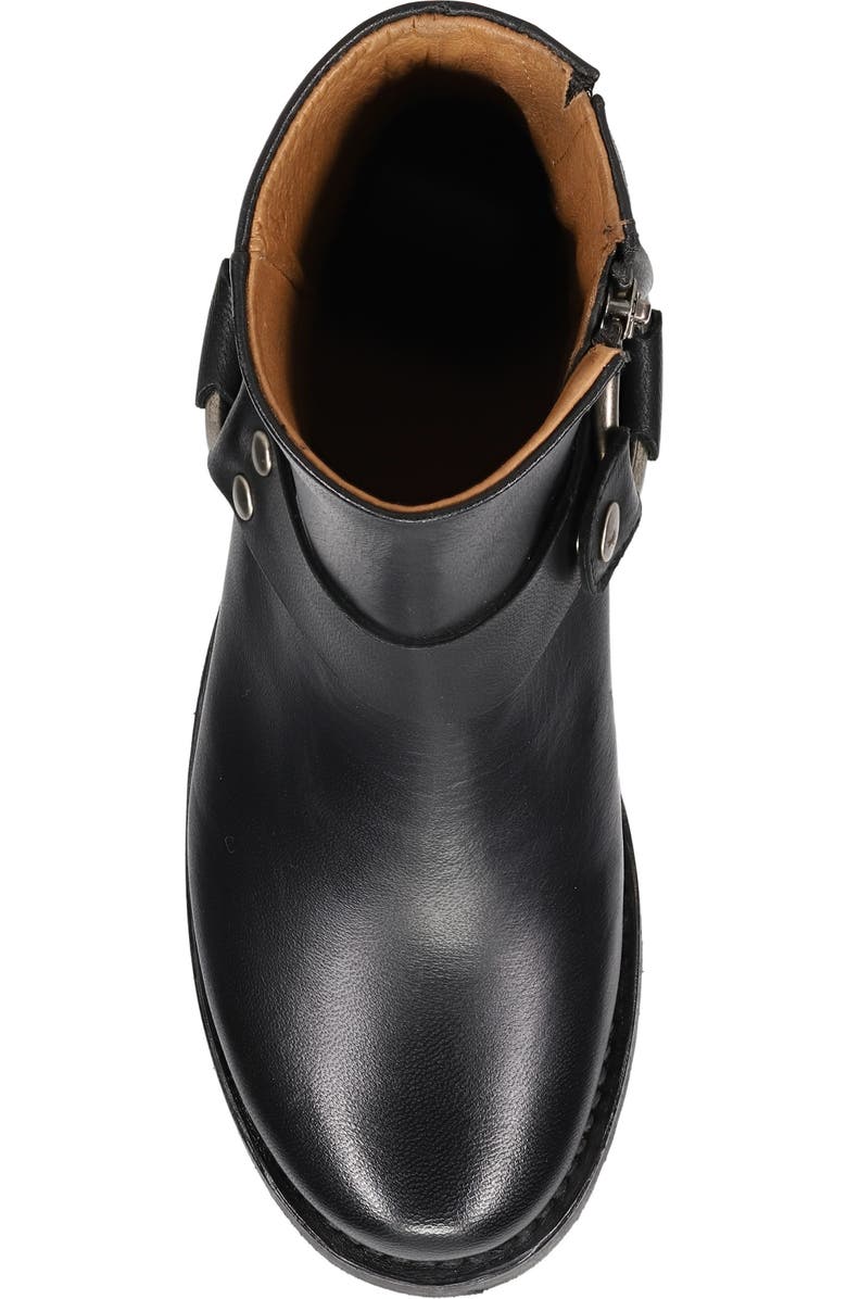 Frye Veronica Flex Harness Bootie, Alternate, color, Black