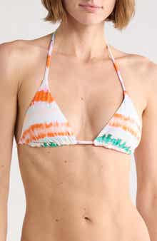 Maaji Balmy Tie Dye Triangle Bikini Top