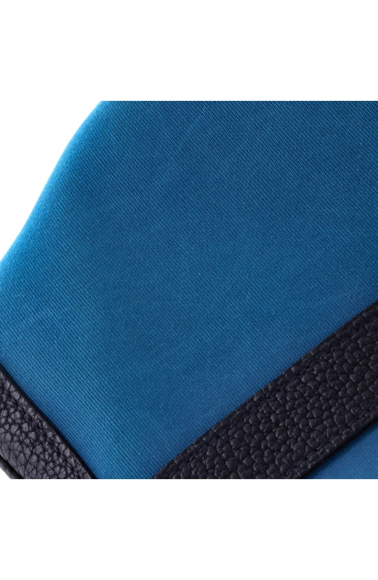 Pre-Owned Hermes Garden Party Tote Toile and Leather 30, Alternate, color, Bleu Izmir