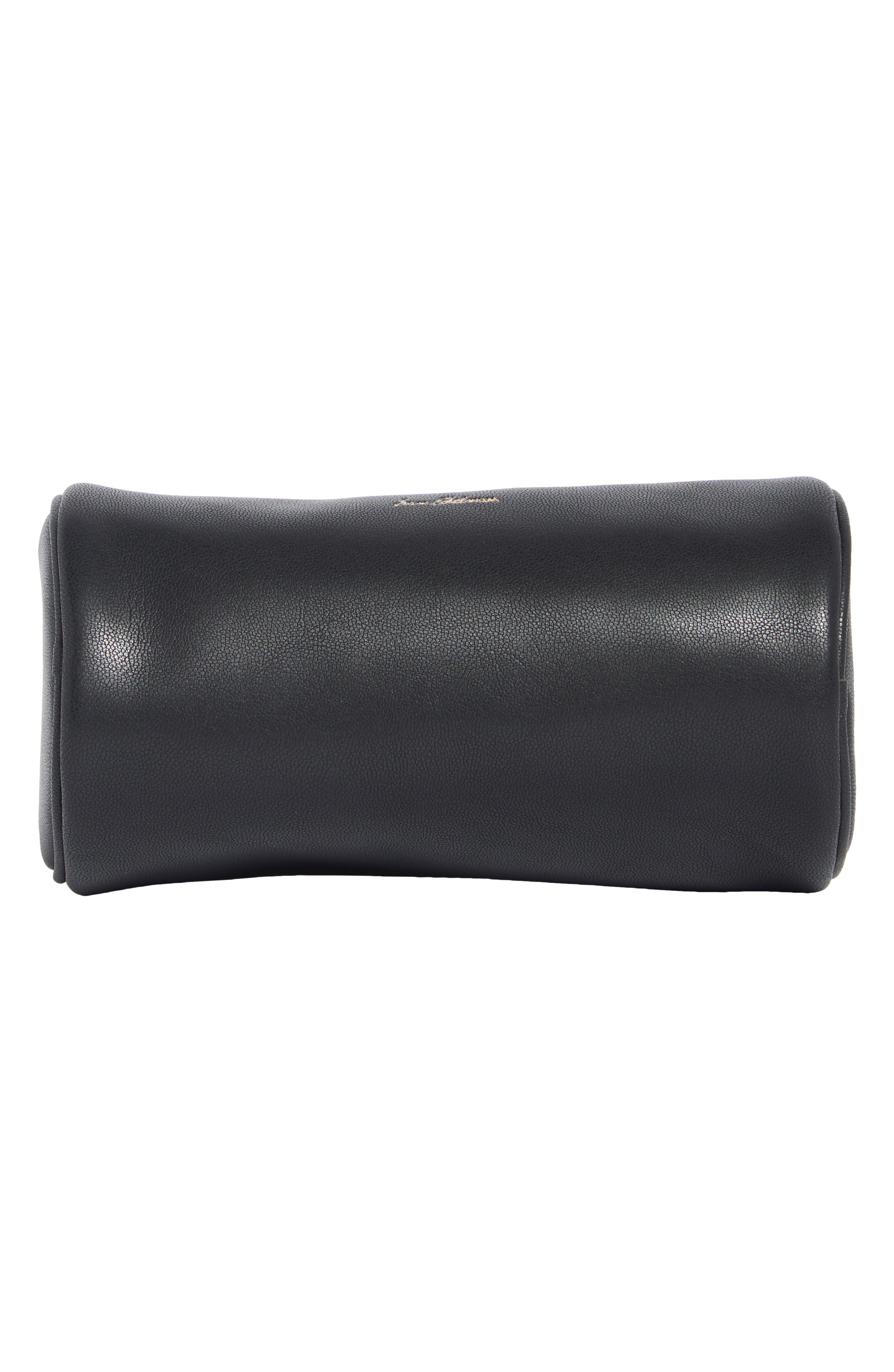 Elmina Beaded Shoulder Bag, Alternate, color, BLACK
