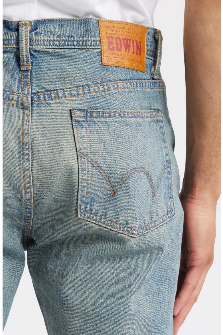 Straight Leg Jeans, Alternate, color, KAMAKURA