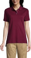 Lands' End School Uniform  Short Sleeve Interlock Polo Shirt