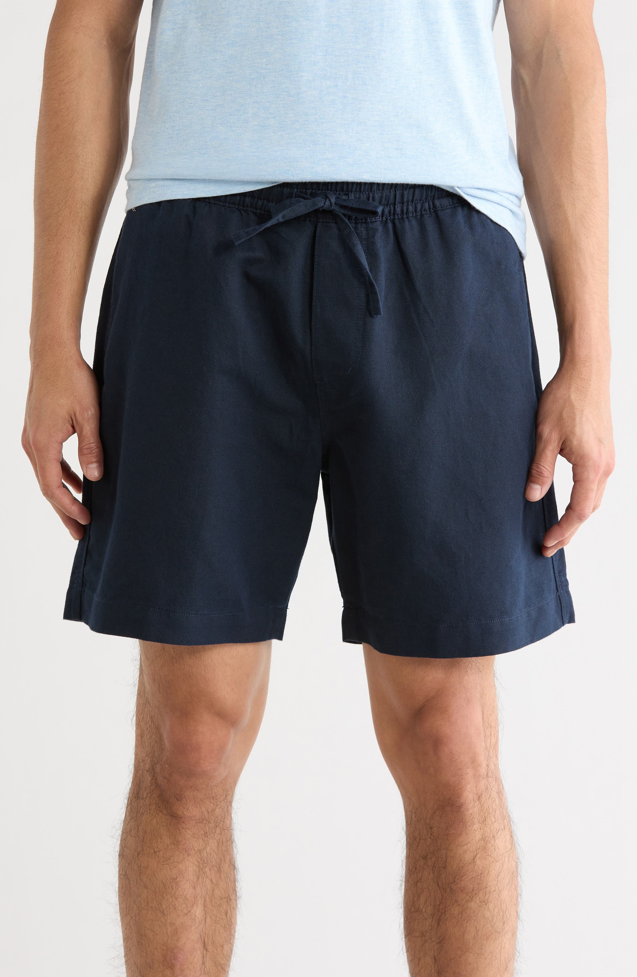 Burnbridge Linen & Cotton Shorts - image 5