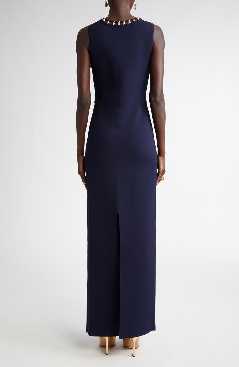 ST. JOHN Embellished Milano Knit Gown, Alternate, color,