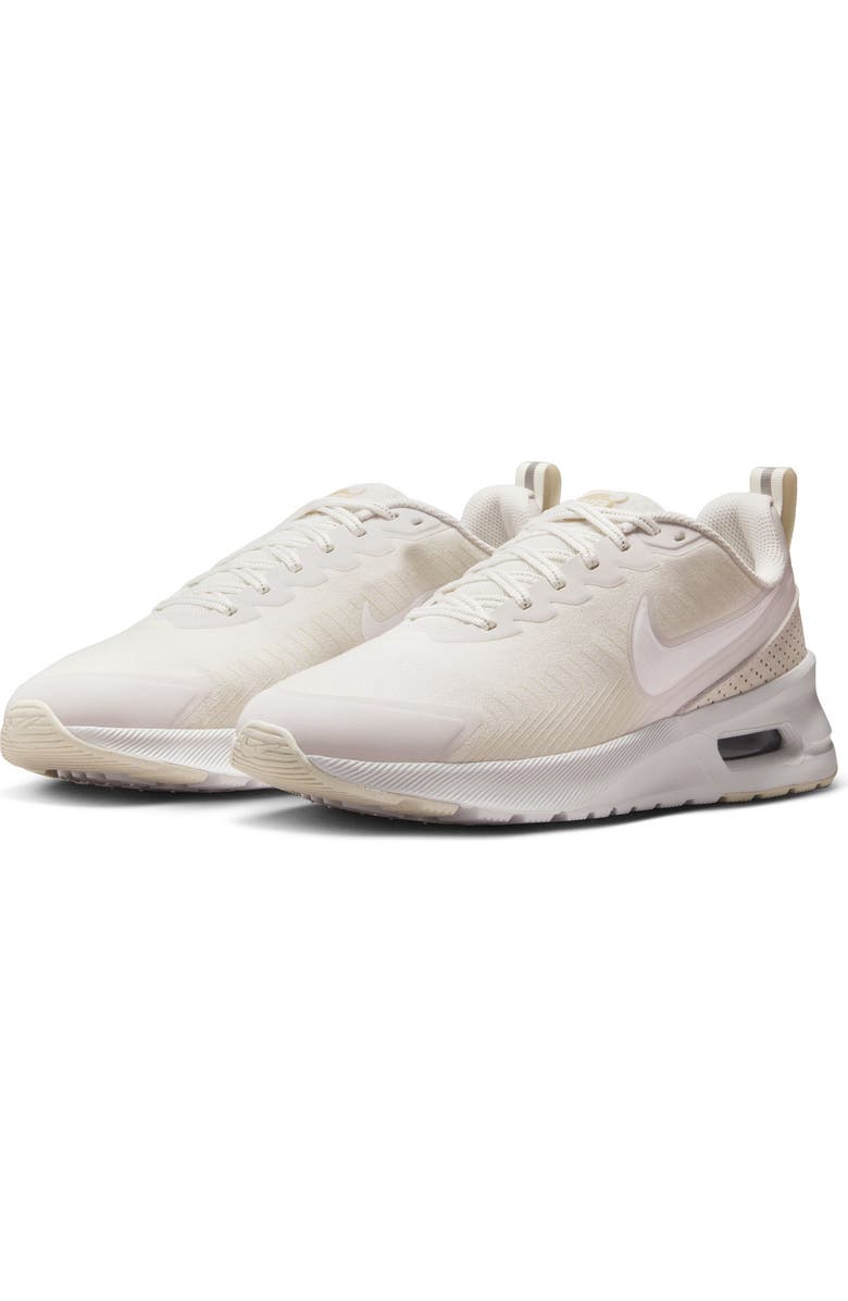 Nike Air Max Nuaxis Premium Sneaker, Main, color, Summit White/ White