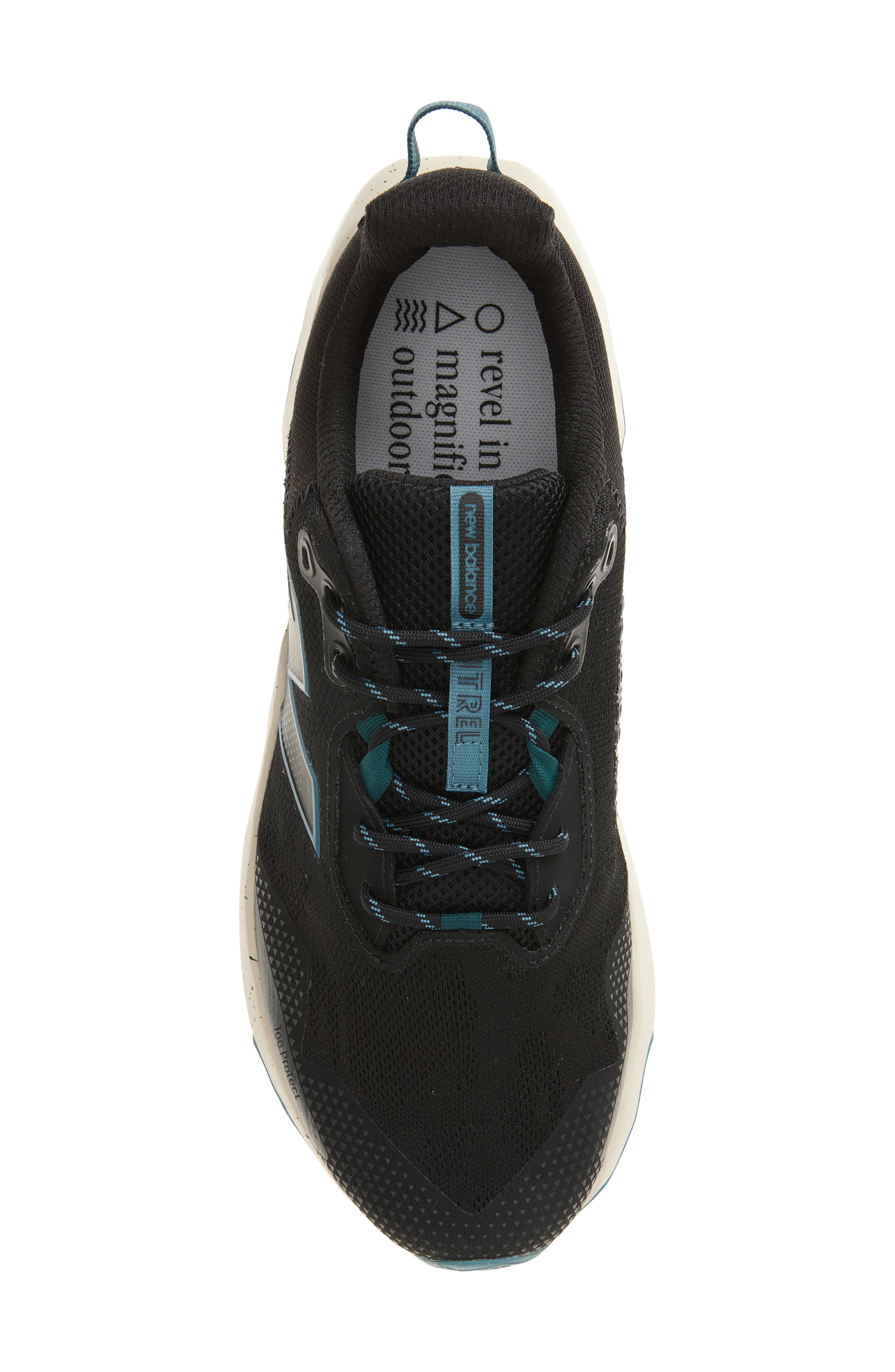 New Balance DynaSoft Nitrel V6 Running Shoe, Alternate, color, Black/ Saltwater