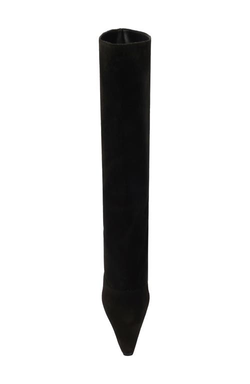 Schutz Rudy Pointed Toe Boot In Black