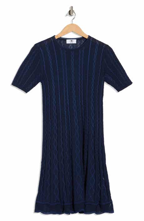 M Missoni Short Sleeve A-Line Dress