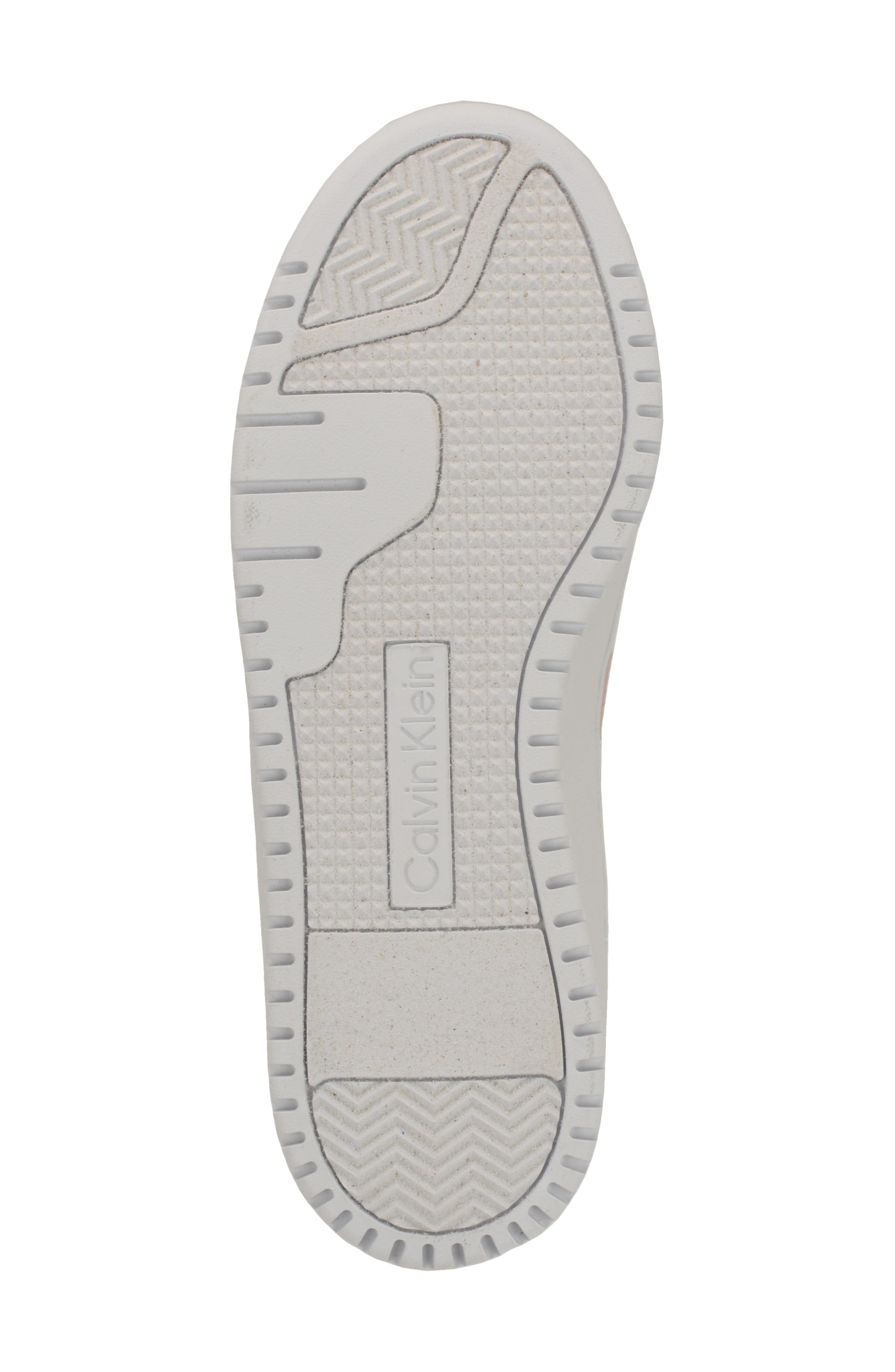 Calvin Klein Alondra Platform Sneaker, Alternate, color, Light Pink Denim/ White