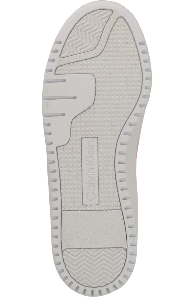 Calvin Klein Alondra Platform Sneaker, Alternate, color, Light Pink Denim/ White