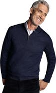 Charles Tyrwhitt Pure Merino Zip Neck Sweater