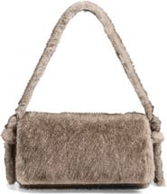 Alexander Wang Ricco Slim Faux Fur Flap Bag