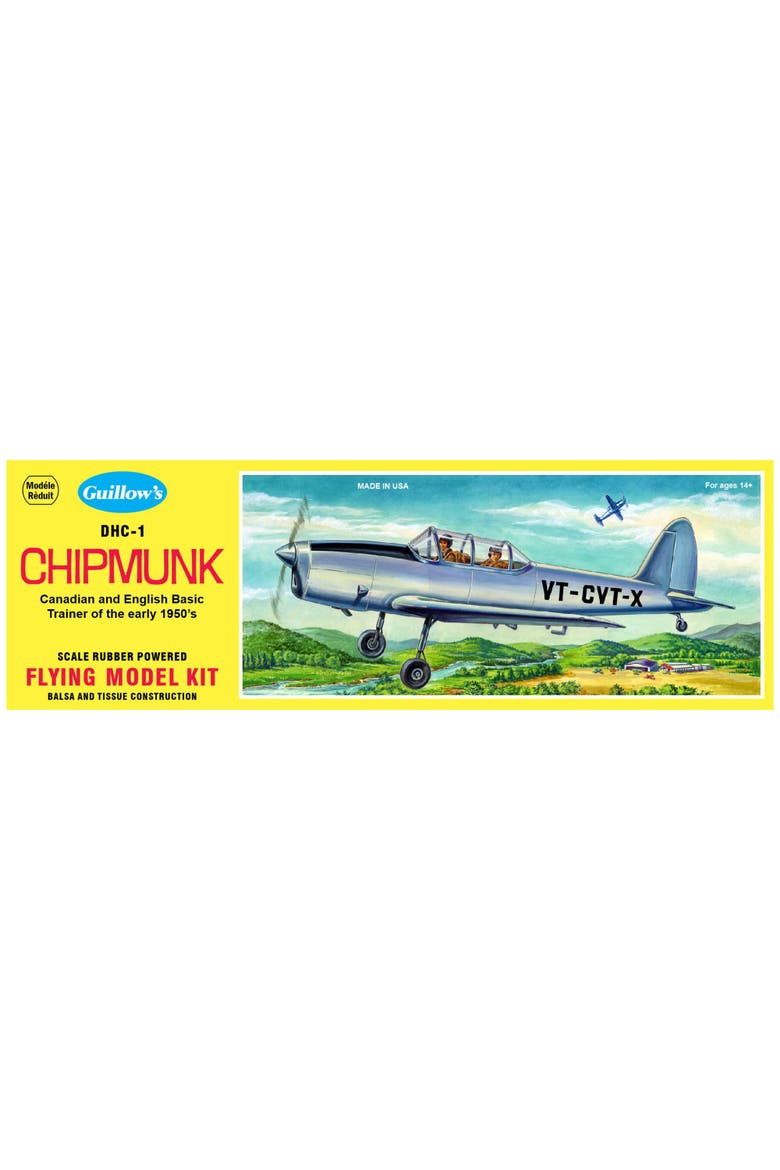 DHC-1 Chipmunk Flying Model Kit 903, Main, color, Multicolored