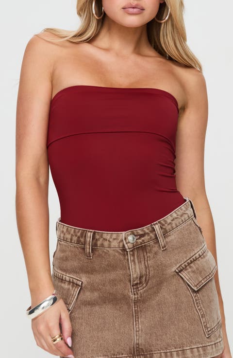 Niner Strapless Bodysuit