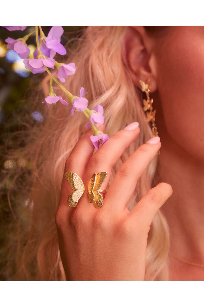 Butterfly Effect Ring, Alternate, color, Gold