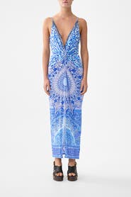 Camilla Strappy Dress With Twist Front