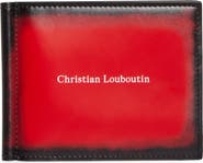 Christian Louboutin Canopy Leather Bifold Wallet with Money Clip