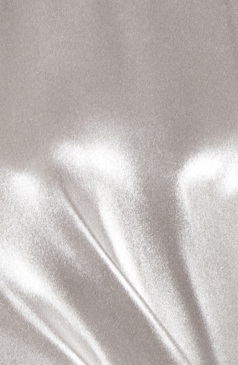 Bardot Shimmer Drape Front Dress, Alternate, color, 