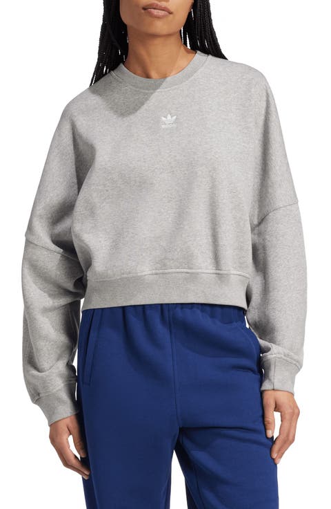 Essentials Trefoil Fleece Sweatshirt
