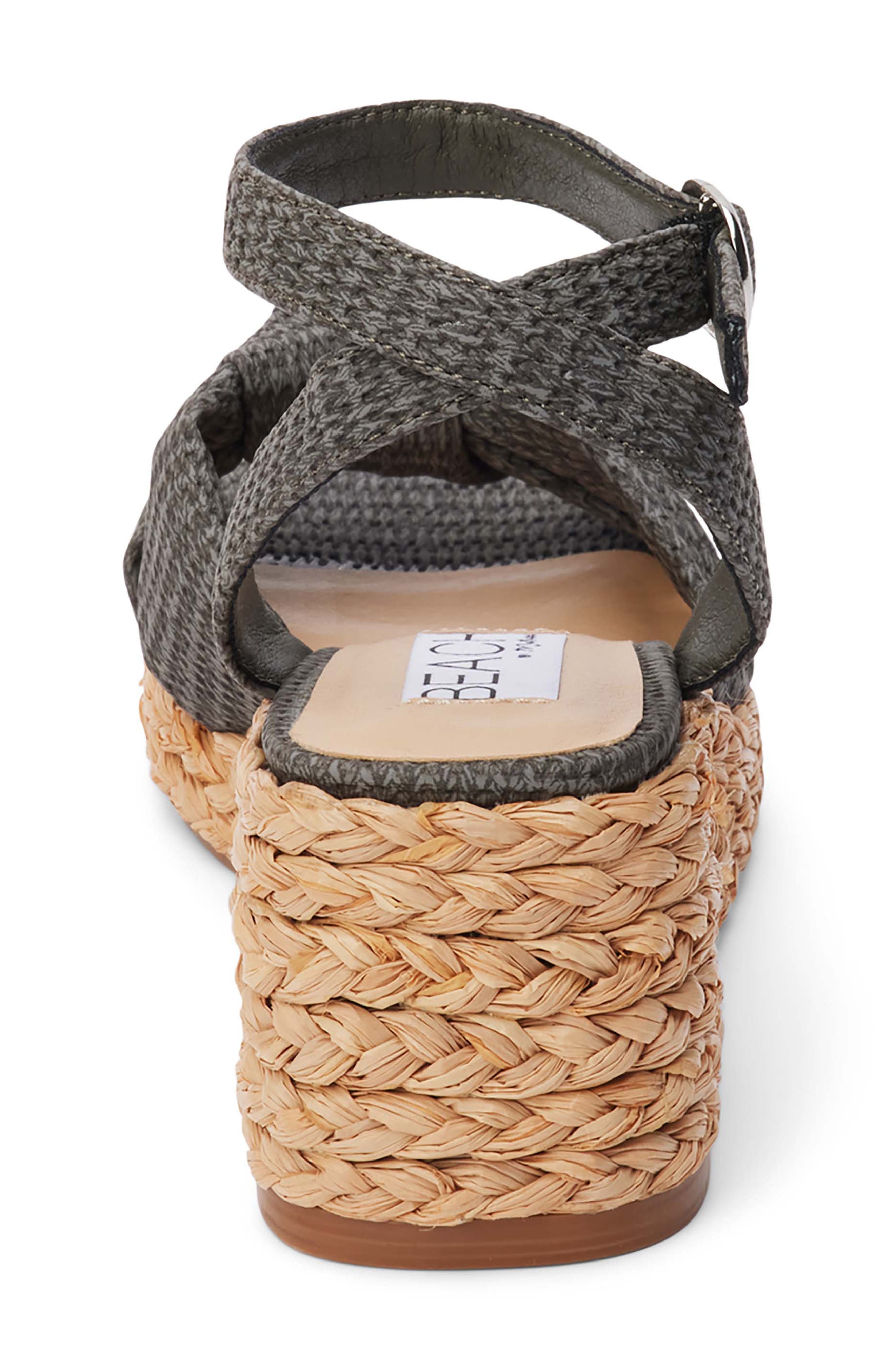 BEACH BY MATISSE Ibiza Ankle Strap Platform Wedge Sandal, Alternate, color, 