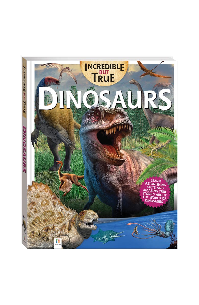 Incredible But True Dinosaurs Kids Hardcover Book, Main, color, Multicolored