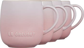 Set of Four 14-Ounce Stoneware Mugs