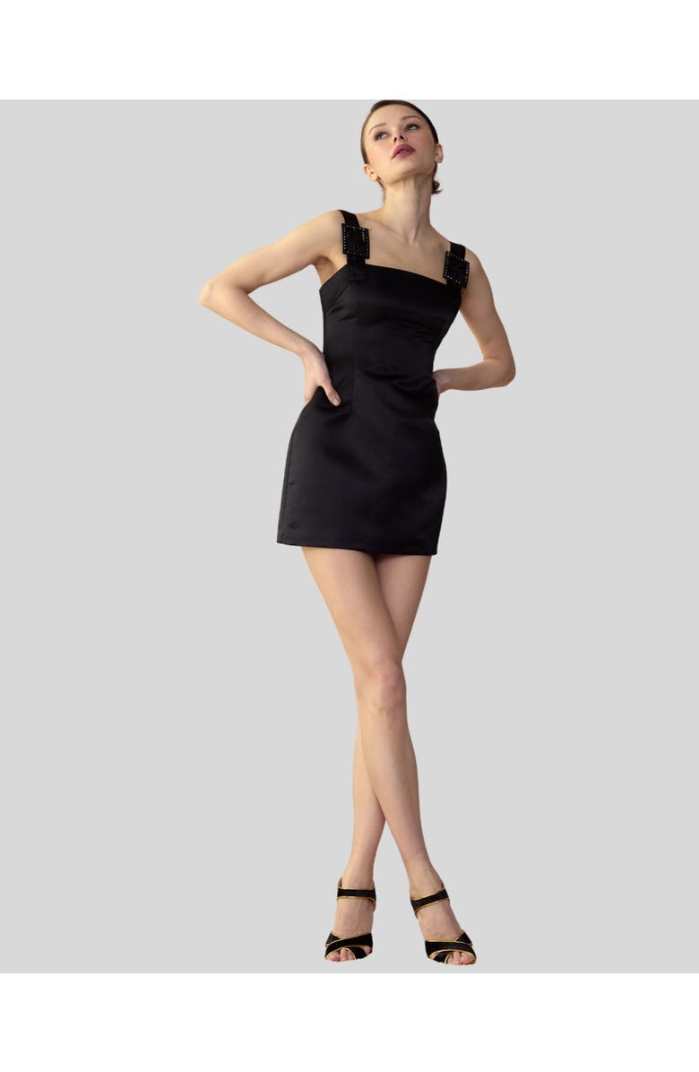 Cynthia Rowley Gigi Satin Dress, Main, color, 