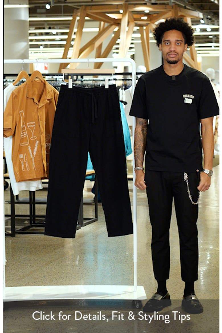 Cotton Canvas Chef Pants video