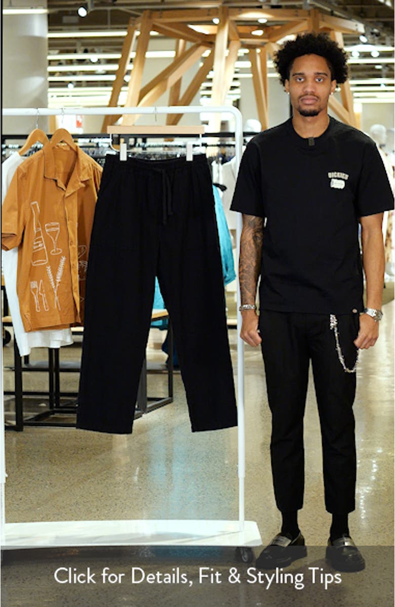 Cotton Canvas Chef Pants, sales video thumbnail