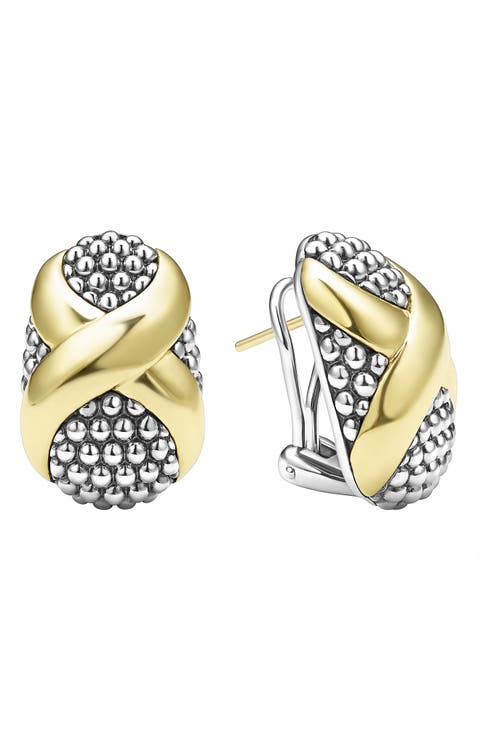 Embrace Omega Earrings