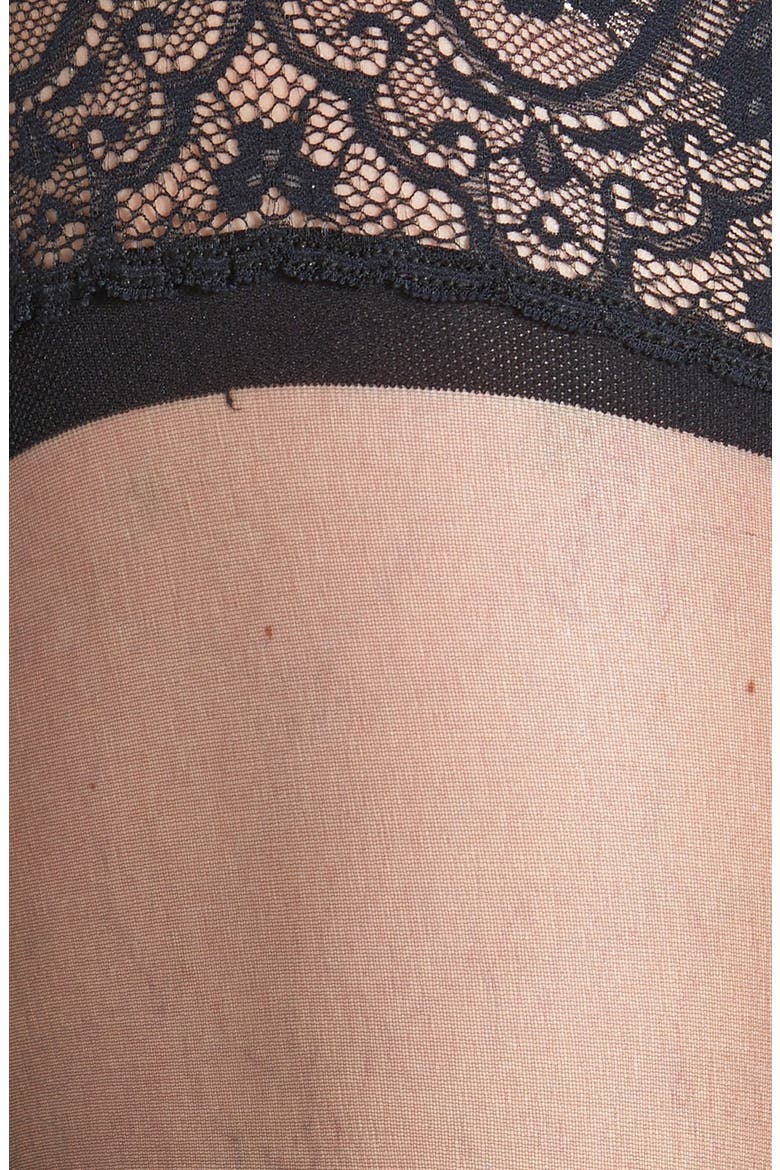 Up All Night Stay-Up Stockings, Alternate, color, BLACK