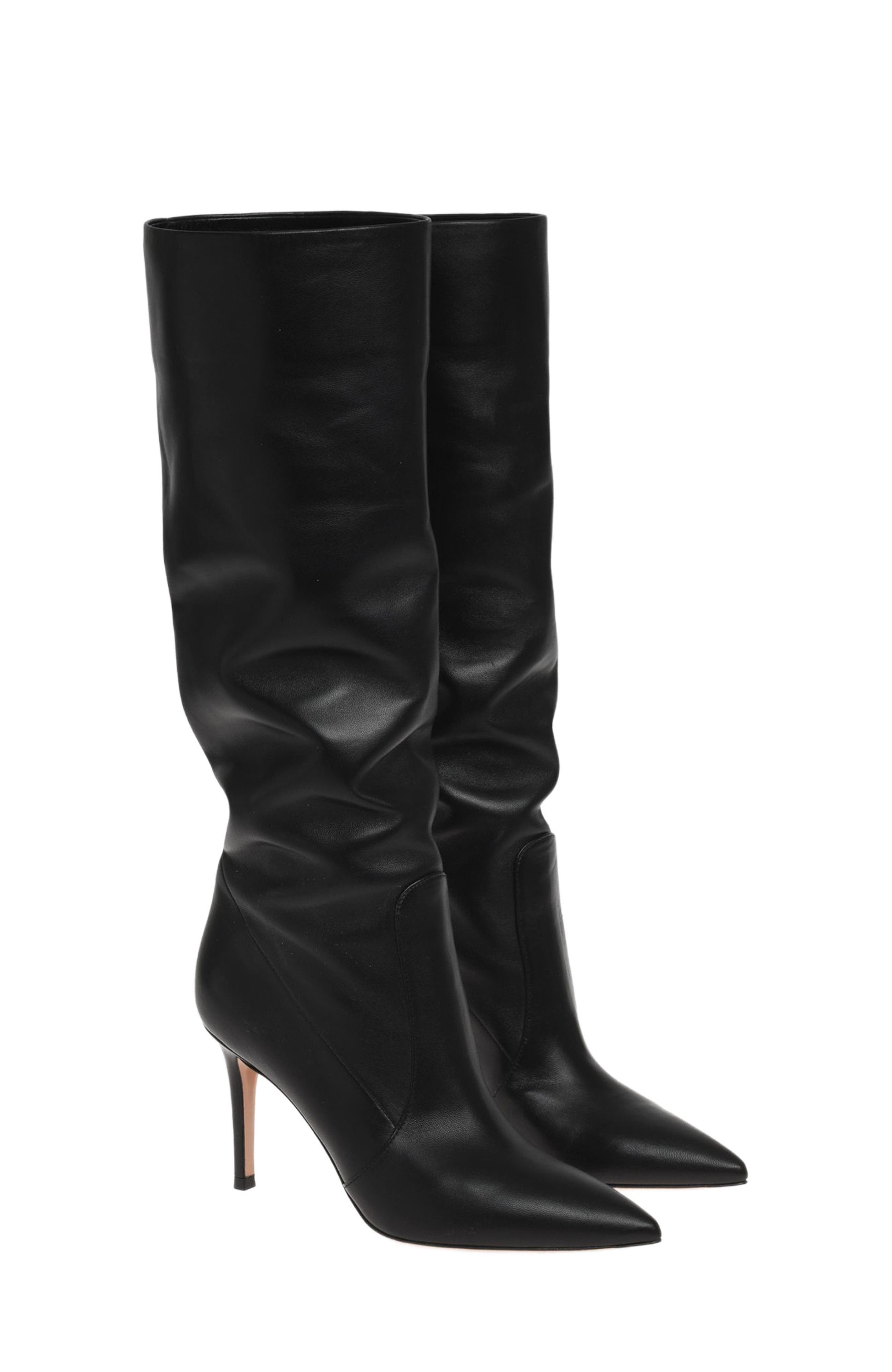 Gianvito Rossi Hansen Boots, Alternate, color, Black