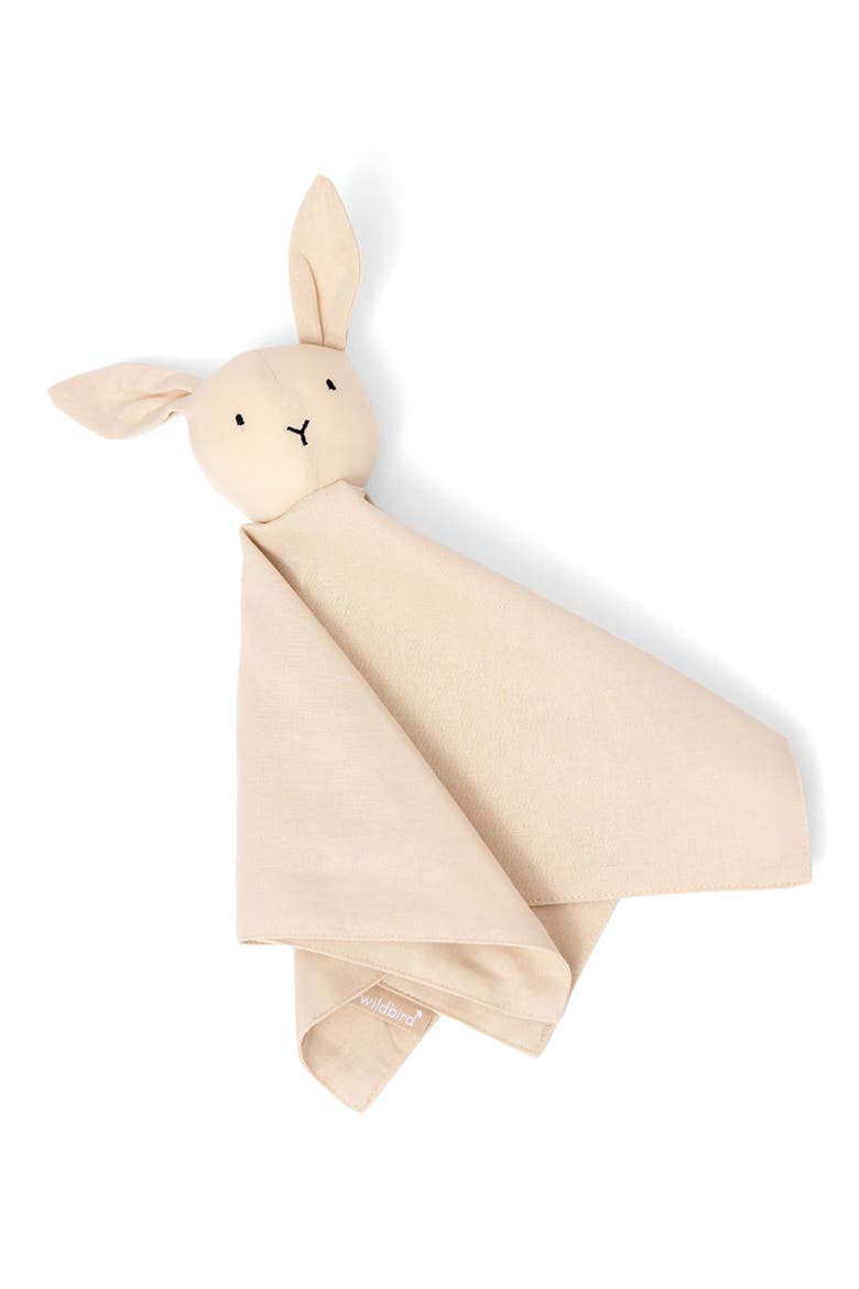 Bunny Linen & Cotton Lovey, Main, color, SPARROW