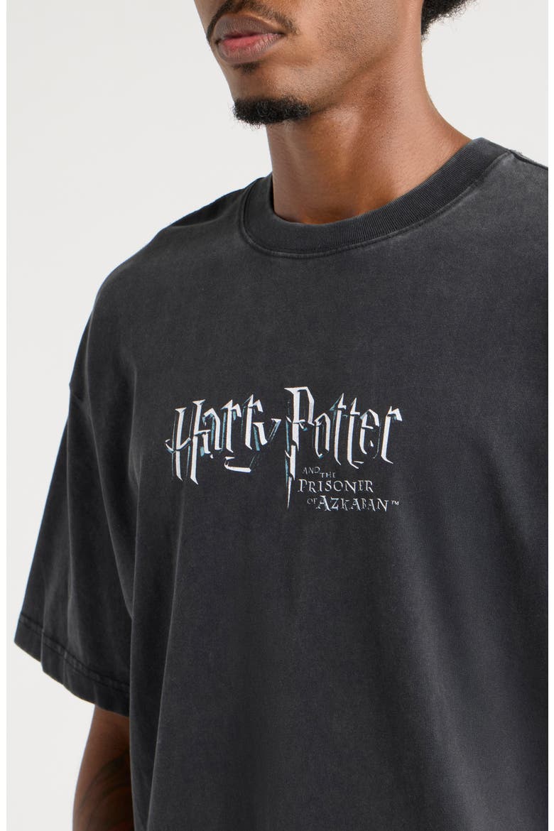 Harry Potter Graphic T-Shirt, Alternate, color, BLACK WASH