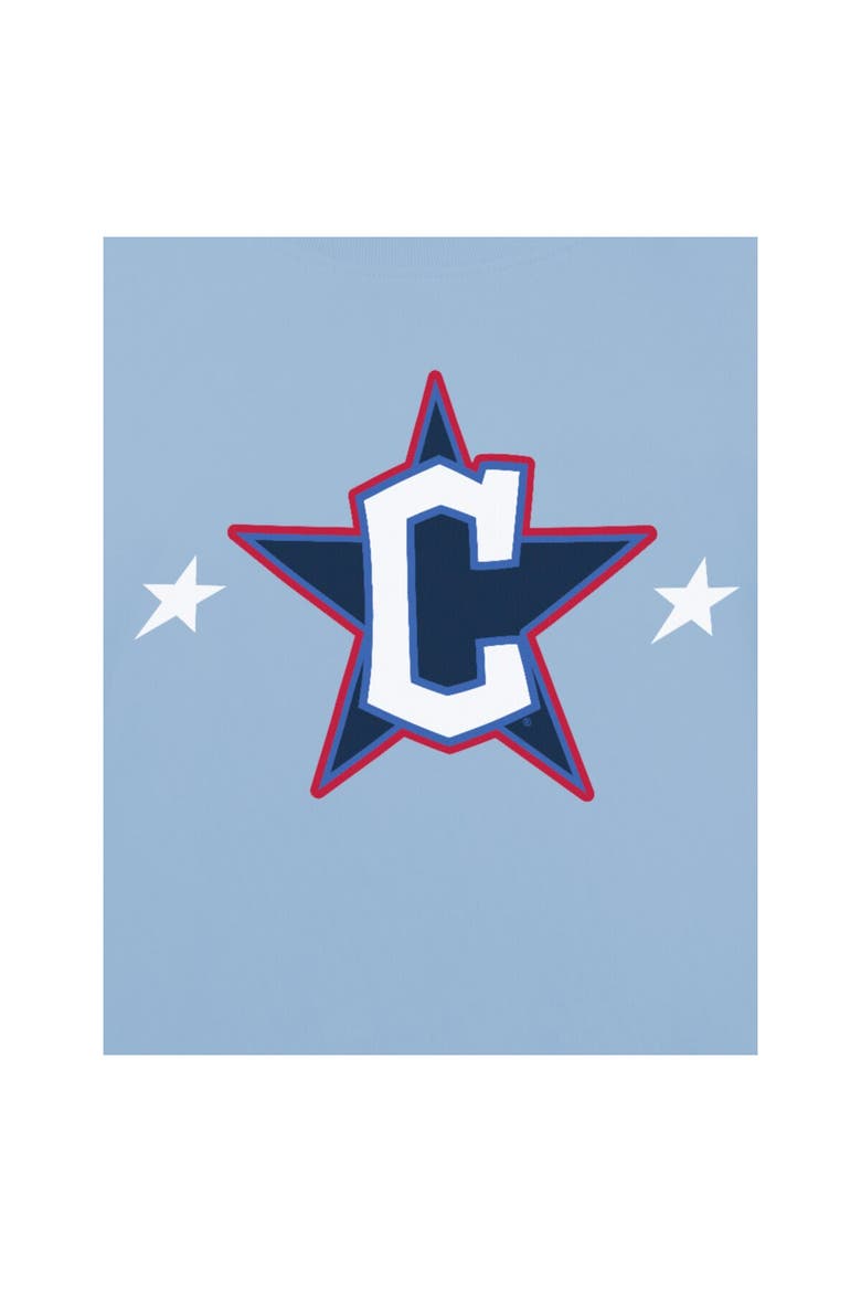 Men's New Era Light Blue Cleveland Guardians 2025 MLB All-Star Game Workout T-Shirt, Alternate, color, Light Blue