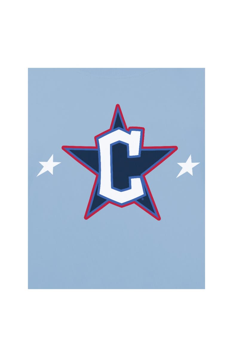 New Era Men's New Era Light Blue Cleveland Guardians 2025 MLB All-Star Game Workout T-Shirt, Alternate, color, Light Blue