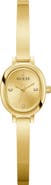 GUESS Oblong Crystal Marker Watch, 21mm