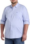 Tommy Bahama Big & Tall Sarasota Ventura Stripe Sport Shirt