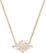 Kendra Scott Abbie Crystal Short Pendant Necklace